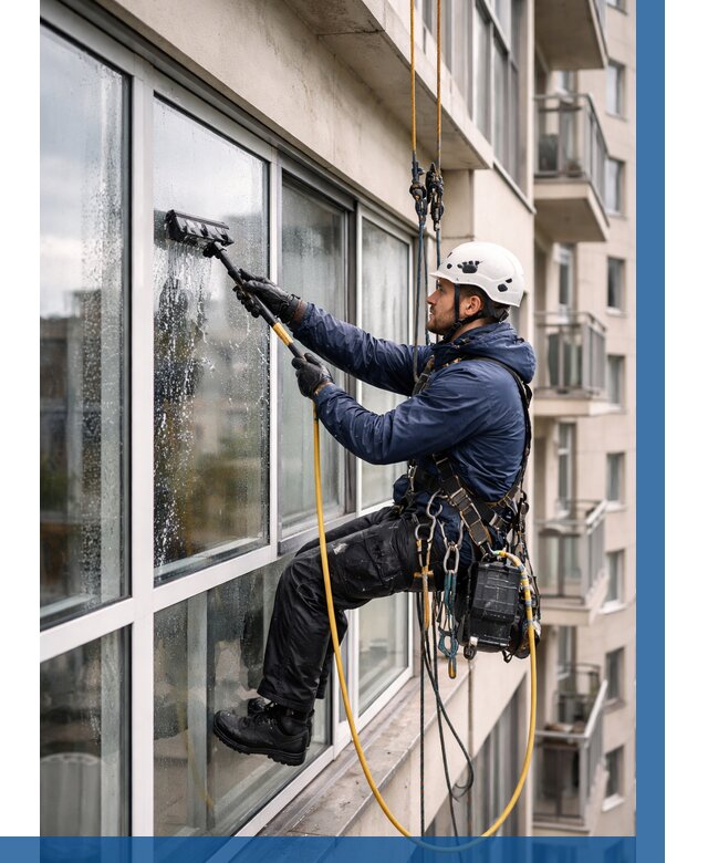 Мойка балконного остекления в Шелехове от 3750 р. | ВЫСОТНИК-Шлх