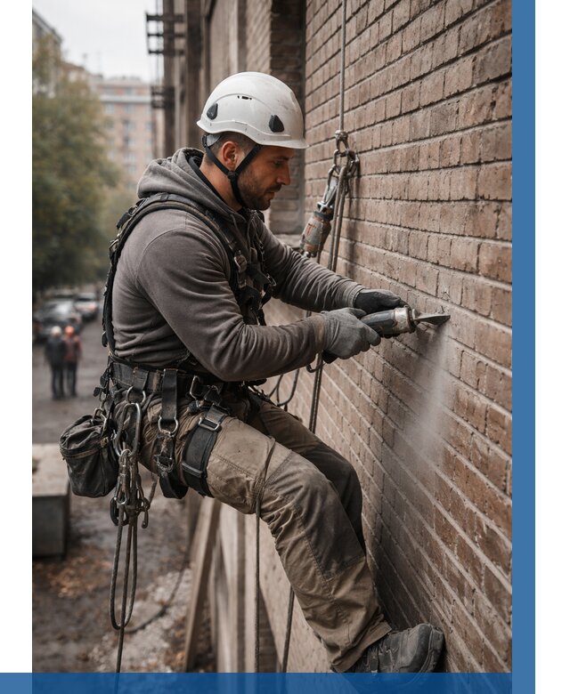 Расшивка кирпичных швов в Шелехове от 643 р. | ВЫСОТНИК-Шлх