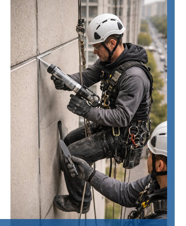 Первичная герметизация швов в Шелехове от 643 р. | ВЫСОТНИК-Шлх