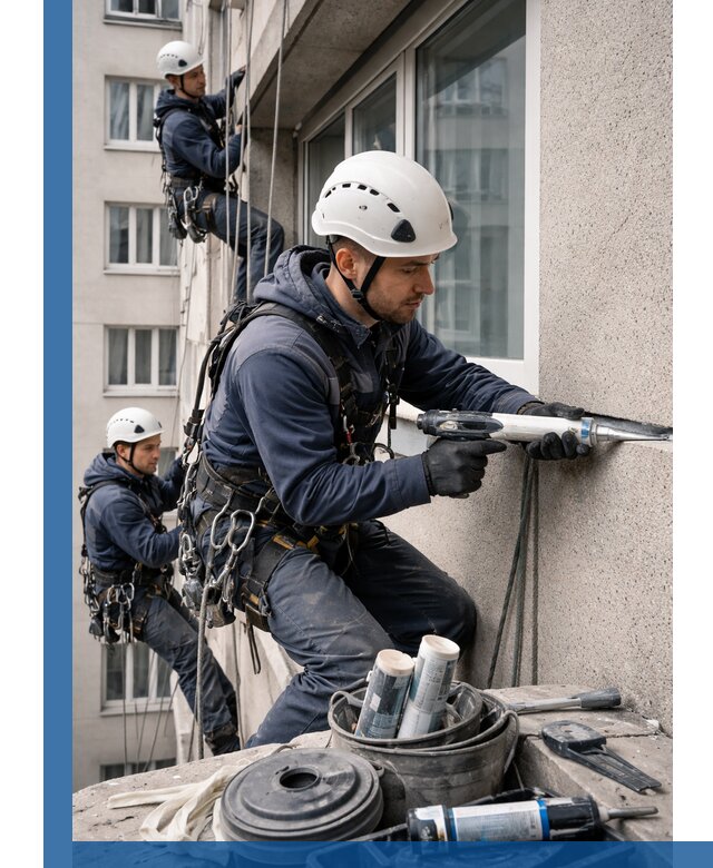 Герметизация швов лоджии в Шелехове профессионально и надежно