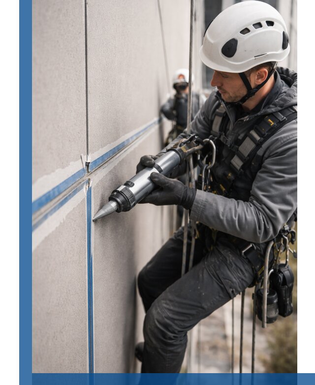 Герметизация стыков фасадных панелей в Шелехове качественно и быстро