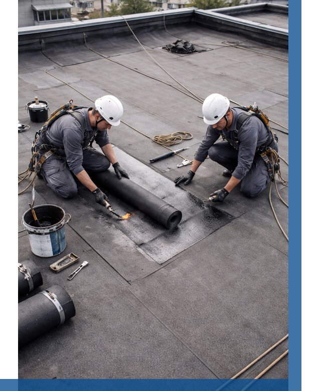 Ремонт мягкой кровли под ключ в Шелехове от 750 р. | ВЫСОТНИК-Шлх