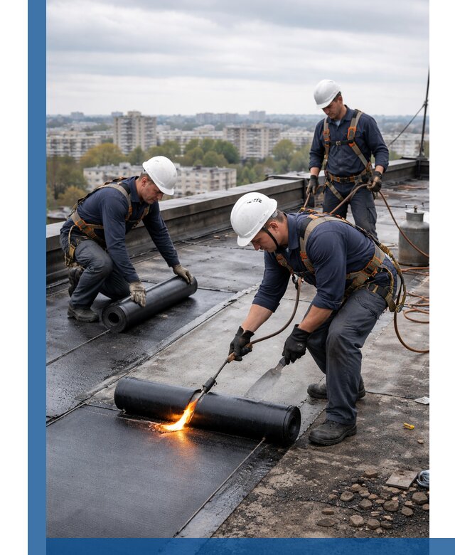 Ремонт наплавляемой кровли в Шелехове качественно и надежно