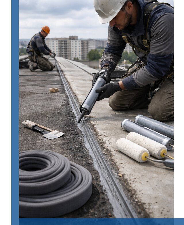 Герметизация швов кровли в Шелехове с гарантией герметичности