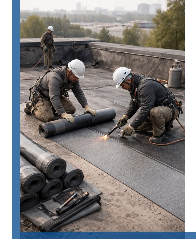 Монтаж мягкой кровли в Шелехове профессионально и надежно