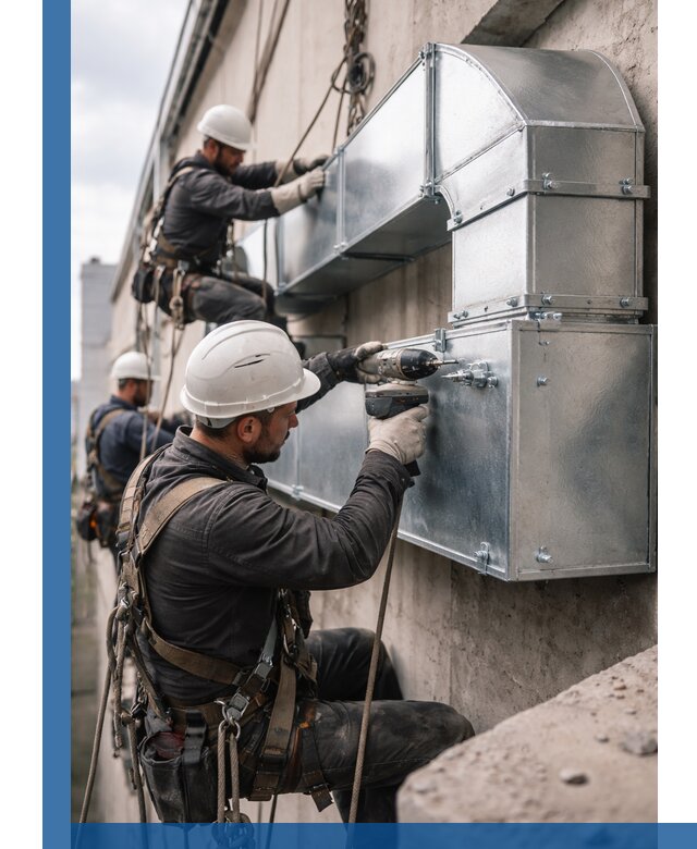 Профессиональный монтаж вентиляционных коробов в Шелехове под ключ