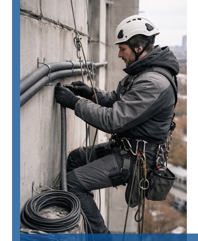 Профессиональный монтаж гофры для кабеля в Шелехове с гарантией