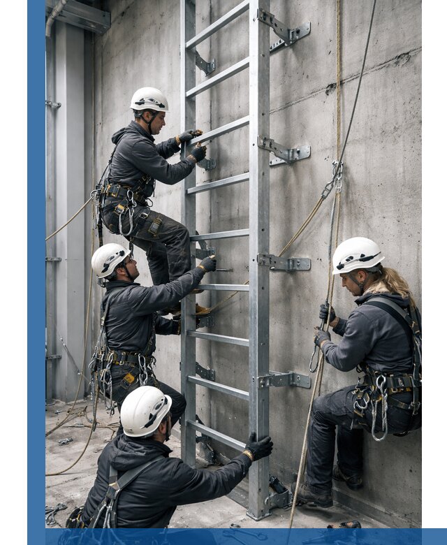 Монтаж металлических лестниц в Шелехове под ключ со гарантией