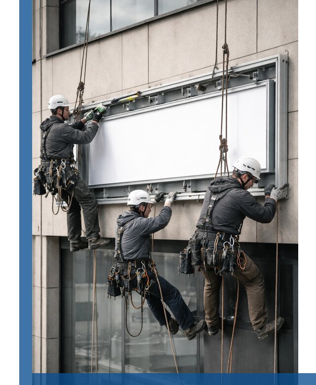 Профессиональный монтаж светового короба под ключ в Шелехове