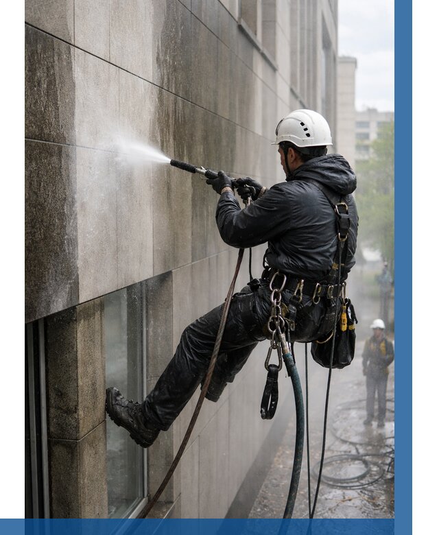 Гидроструйная очистка поверхностей в Шелехове от 911 р. | ВЫСОТНИК-Шлх