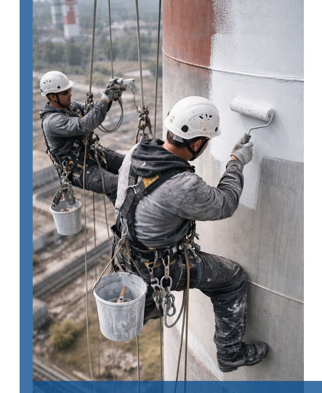 Покраска дымовых труб в Шелехове: антикоррозийная защита и восстановление