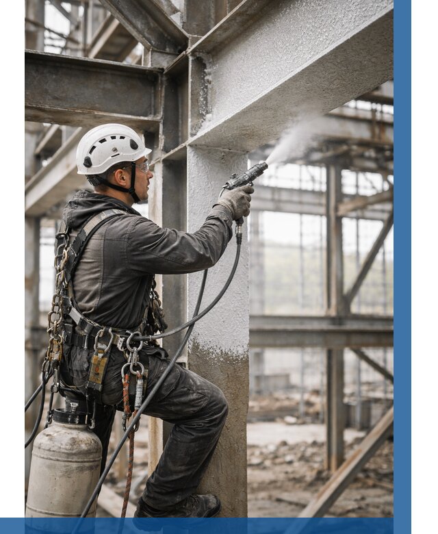 Огнезащита металлоконструкций от 804 р. | ВЫСОТНИК-Шлх в Шелехове