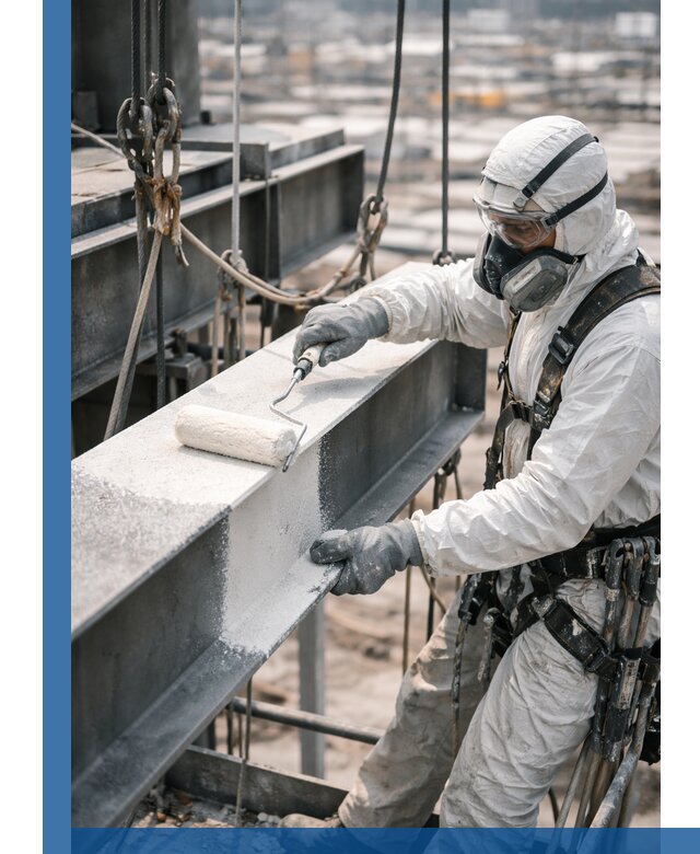 Профессиональная огнезащитная обработка металлоконструкций в Шелехове