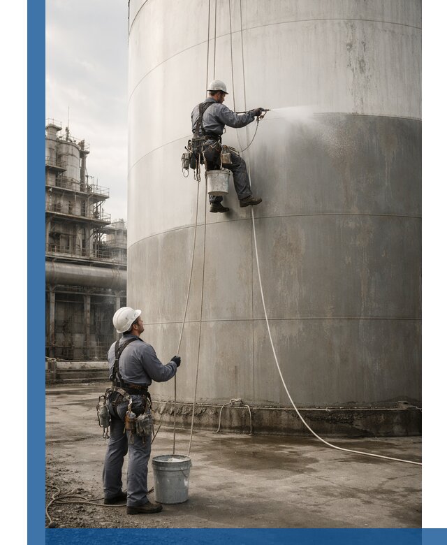 Покраска стальных резервуаров и емкостей в Шелехове профессионально