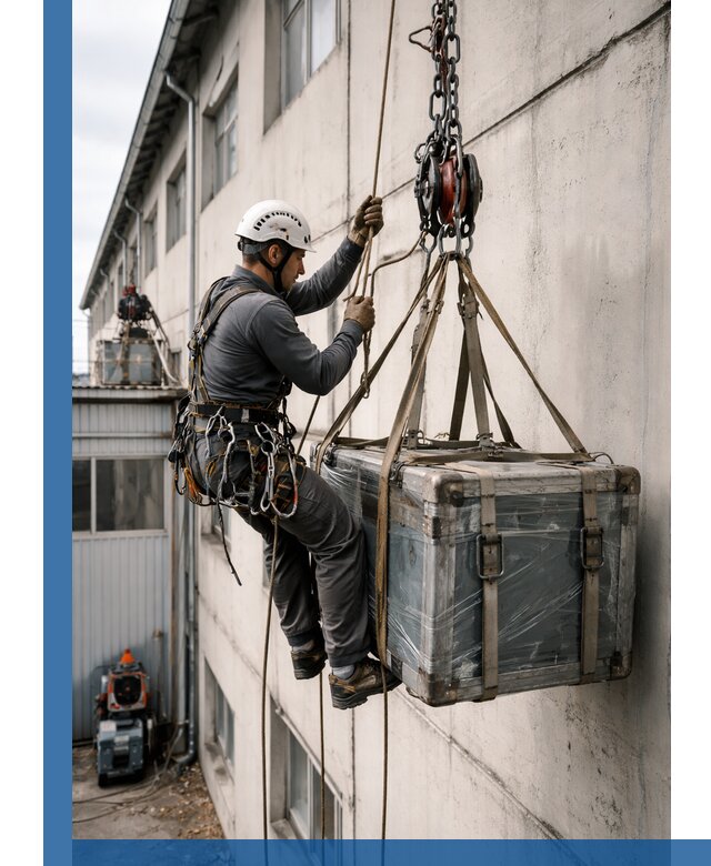 Подъем грузов на высоту в Шелехове для промышленных объектов