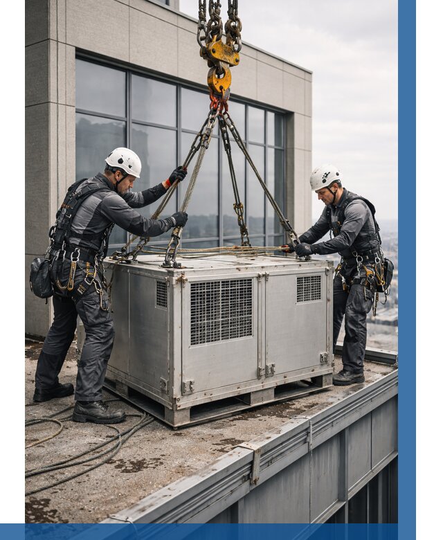 Такелажные работы на высоте в Шелехове от 8572 р. | ВЫСОТНИК-Шлх