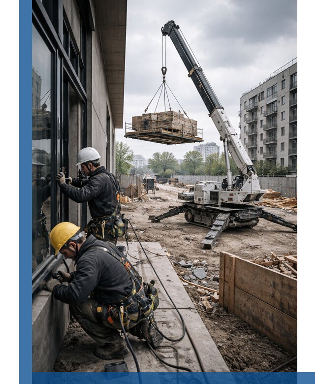 Аренда крана Пионер в Шелехове для строительных работ