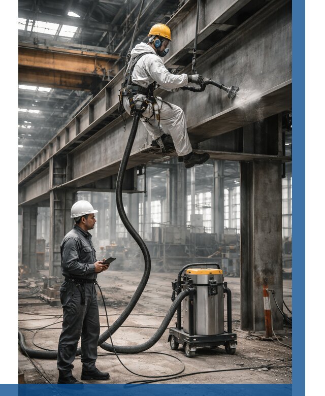 Обеспыливание конструкций в цехе в Шелехове от 4500 р. | ВЫСОТНИК-Шлх