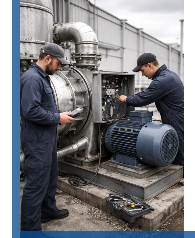 Техническое обслуживание промышленного оборудования в Шелехове