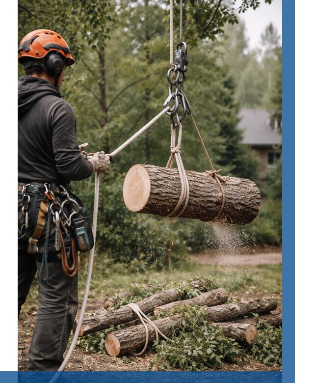 Валка деревьев частями в Шелехове от 8036 р. | ВЫСОТНИК-Шлх