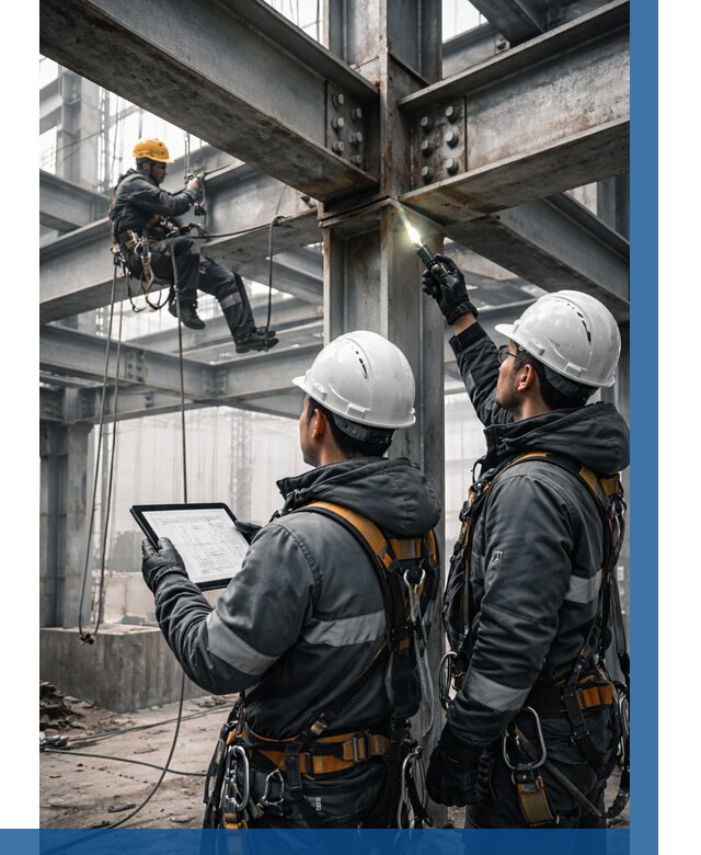 Обследование металлоконструкций в Шелехове от 5893 р. | ВЫСОТНИК-Шлх