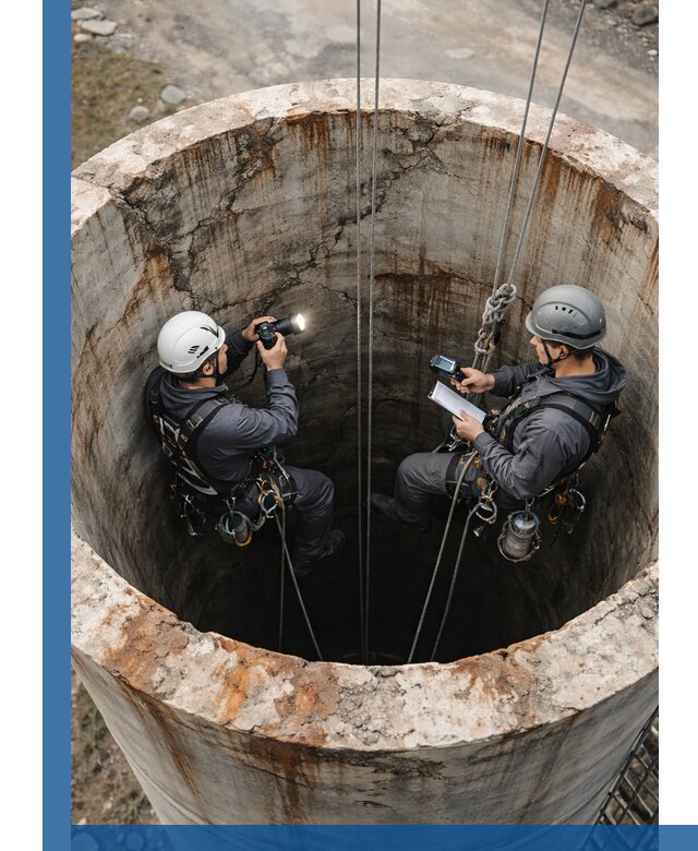 Обследование дымовой трубы: диагностика и оценка состояния в Шелехове